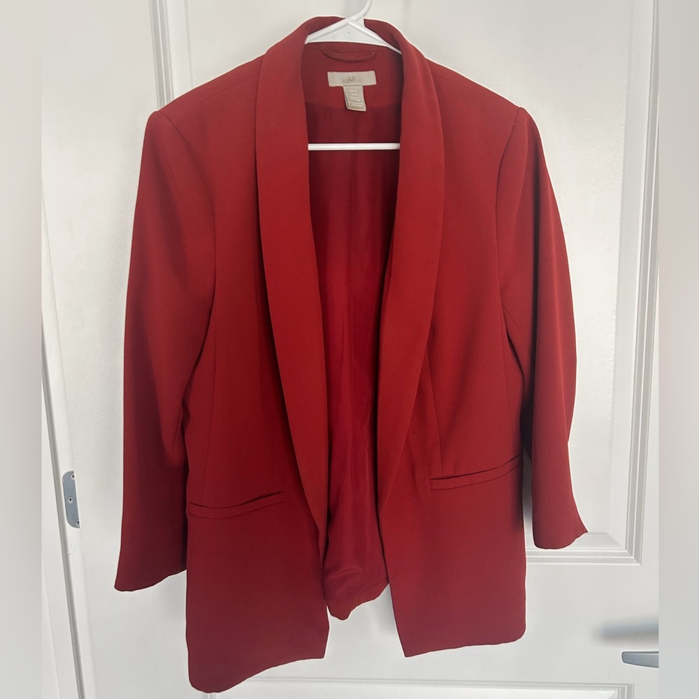 H&M Rust Colored Blazer